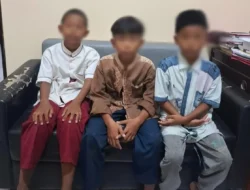 Sudah beraksi di 4 TKP, 3 bocil pelaku curanmor berhasil diungkap Polisi