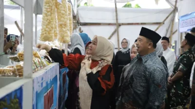 Pasar Ngrawan yang selama ini mati suri, disulap menjadi Rest Area Jujugan Baru