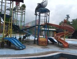 Taman Tirtawisata yang dulu kondang sekarang terbengkalai