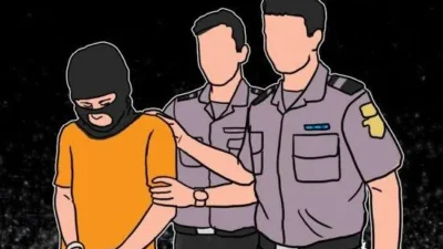 Begal dengan sejata Tajam di Diwek berhasil ditangkap Polisi